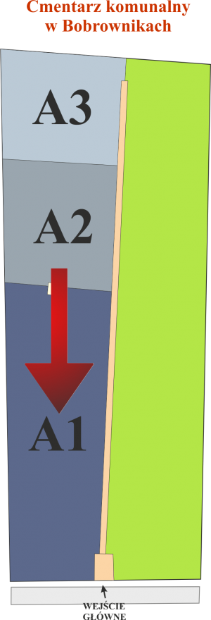 Brak mapy sektorowej