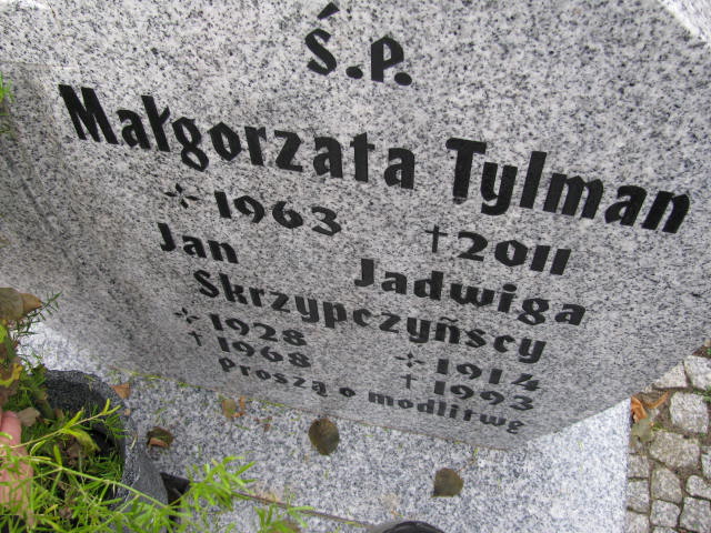 Grób Małgorzata Tylman