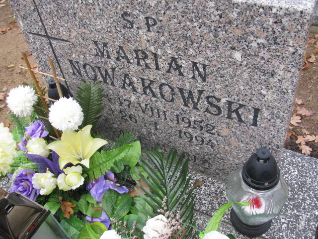 Marian Nowakowski 1952 Otyń - Grobonet - Wyszukiwarka osób pochowanych