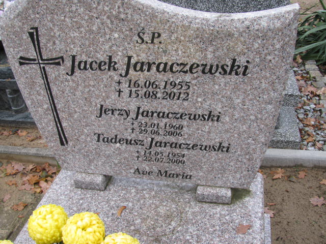 Jerzy Jaraczewski 1960 Otyń - Grobonet - Wyszukiwarka osób pochowanych