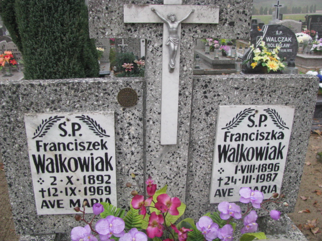 Grób Franciszek Walkowiak