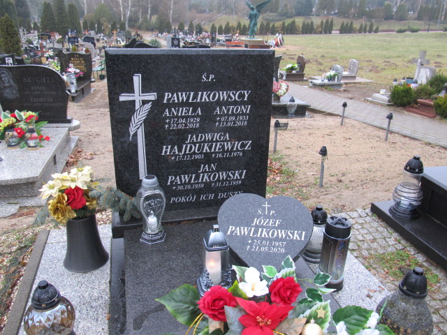 Aniela Pawlikowska 1929 Otyń - Grobonet - Wyszukiwarka osób pochowanych