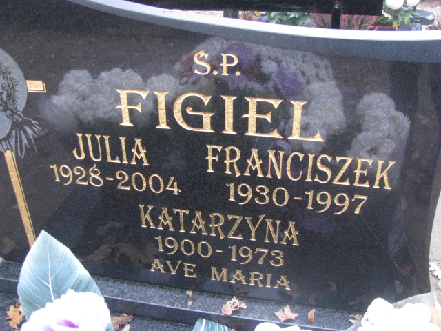 Franciszek Figiel 1929 Otyń - Grobonet - Wyszukiwarka osób pochowanych