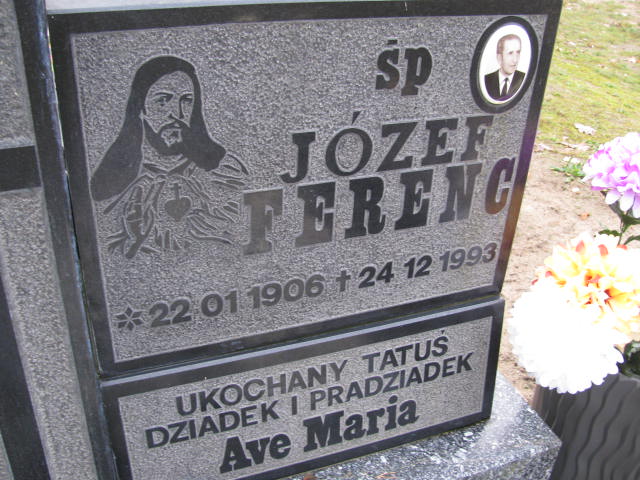Józef Ferenc  1906 Otyń - Grobonet - Wyszukiwarka osób pochowanych