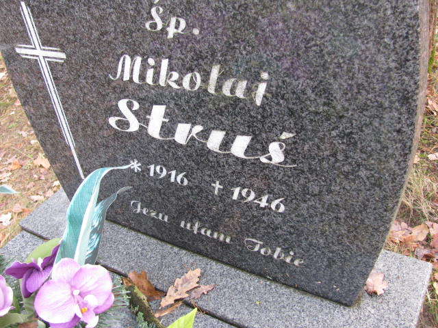 Mikołaj Struś 1915 Otyń - Grobonet - Wyszukiwarka osób pochowanych
