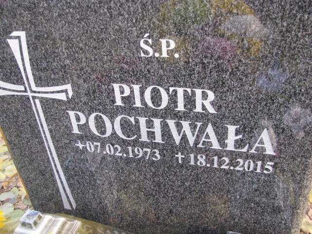 Piotr Pochwała 1973 Otyń - Grobonet - Wyszukiwarka osób pochowanych