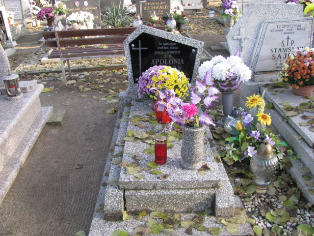 Grób Apolonia Sajdak