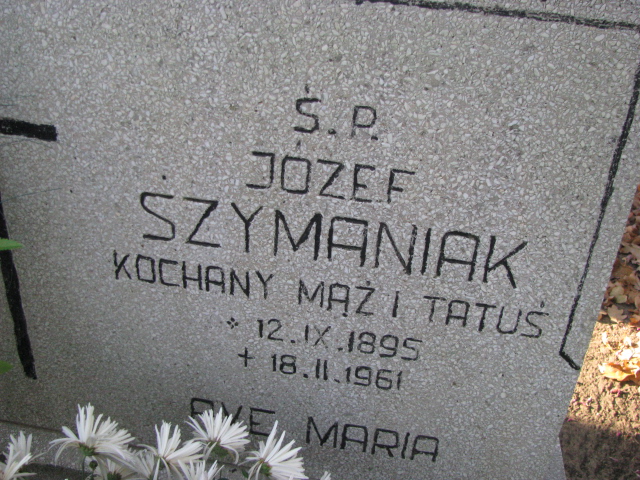 Grób Józef Szymaniak
